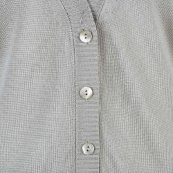 Pre Owned Dolce and Gabbana Beige Cardigan M