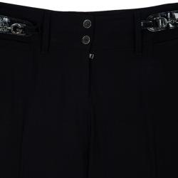 Pre Owned Dolce and Gabbana Horsebit Detail Pants S