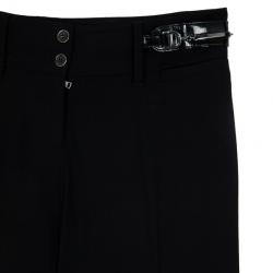 Pre Owned Dolce and Gabbana Horsebit Detail Pants S