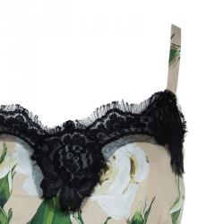 Pre Owned توب دولتشي أند غابانا مورد بدون أكمام M