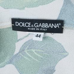 Pre Owned توب دولتشي أند غابانا مورد بدون أكمام M