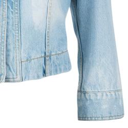 مملوكة مسبقًا Dolce and Gabbana Light Blue Denim Jacket S