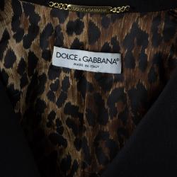 Dolce and Gabbana Black Skirt Suit S
