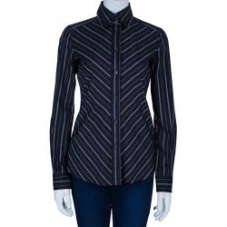 Pre Owned قميص دولتشي أند غابانا قطن مخطط XS