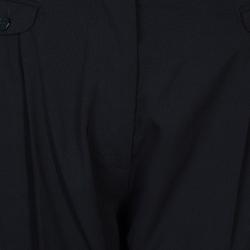Pre Owned Dolce and Gabbana Black Trousers M