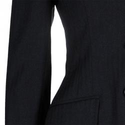 Pre Owned جاكيت دولتشي أند غابانا صوف رصاصي S