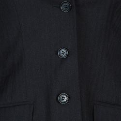 Pre Owned جاكيت دولتشي أند غابانا صوف رصاصي S