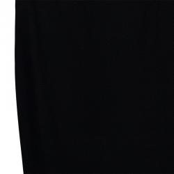 Pre Owned Dolce & Gabbana Black Contrast Lining Skirt Suit M