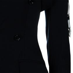 Pre Owned معطف طويل دولتشي أند غابانا بصفين أزرار أسود M