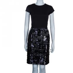 Pre Owned تنورة دولتشي أند غابانا ترتر أسود M