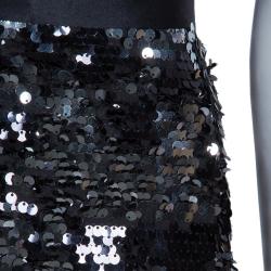 Pre Owned تنورة دولتشي أند غابانا ترتر أسود M