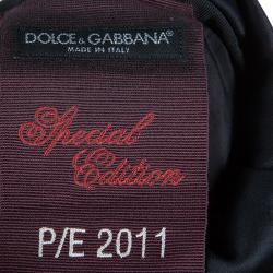 مملوكة مسبقًا Dolce And Gabbana Leopard Print Gown M