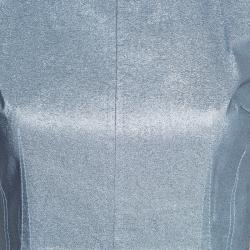 Pre Owned Dolce and Gabbana Silver Sleeveless Dress M