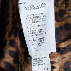 Pre Owned Dolce and Gabbana Silver Sleeveless Dress M