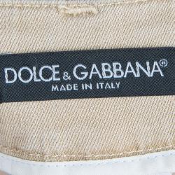 Pre Owned بنطلون جينز دولتشي أند غابانا بيج أرجل واسعة M