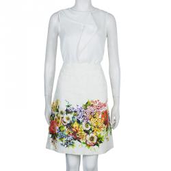 Pre Owned تنورة بنسل دولتشي أند غابانا نقوش أزهار M