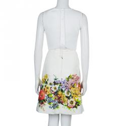 Pre Owned تنورة بنسل دولتشي أند غابانا نقوش أزهار M