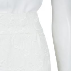 Pre Owned تنورة بنسل دولتشي أند غابانا نقوش أزهار M