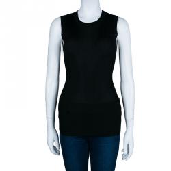 مملوكة مسبقًا Dolce And Gabbana Black Sleeveless Top M