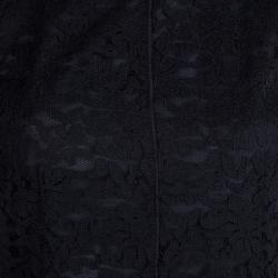 مملوكة مسبقًا فستان دولتشي أند غابانا بلا أكمام بأربطة أسود M