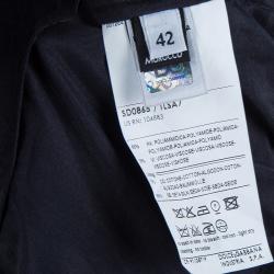 مملوكة مسبقًا فستان دولتشي أند غابانا بلا أكمام بأربطة أسود M