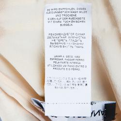 Pre Owned توب دولتشي آند غابانا حرير بيج طباعة ليمون S