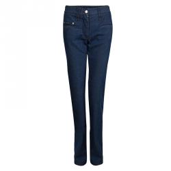 Pre Owned بنطلون جينز دولتشي أند غابانا أزرق نيلي داكن بقصة بوت S