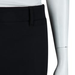 Pre Owned Dolce And Gabbana Black Pant Suit L