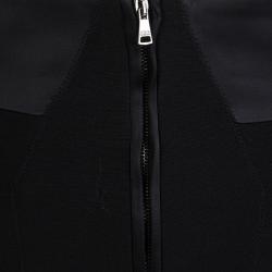 Pre Owned Dolce and Gabbana Black Wool Pencil Skirt S