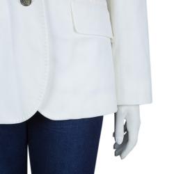 Pre Owned Dolce and Gabbana Classic White Blazer M