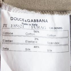 مملوكة مسبقًا تانك توب دولتشي أند غابانا ثنائي اللون بلا أكمام L