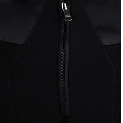 Pre Owned تنورة مستقيمة دولتشي أند غابانا صوف أسود بسحاب مزين M