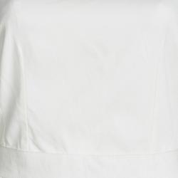 مملوكة مسبقًا فستان دولتشي أند غابانا بلا أكمام بحزام كريمي M