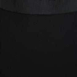 Pre Owned Dolce and Gabbana Black Pencil Skirt S