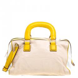 مملوكة مسبقًا Dolce And Gabbana Multicolor Leather Miss Pocket Satchel