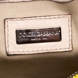 مملوكة مسبقًا Dolce And Gabbana Multicolor Leather Miss Pocket Satchel