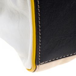 مملوكة مسبقًا Dolce And Gabbana Multicolor Leather Miss Pocket Satchel