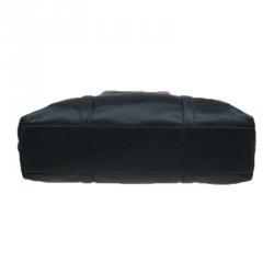 مملوكة مسبقًا Dolce and Gabbana Black Leather Front Pouch Tote