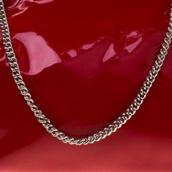 Pre Owned حقيبة كلاتش دولتشي أند غابانا إطار سلسلة جلد لامعة حمراء