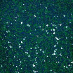 Dries van Noten Emerald Sequin Embellished Top M