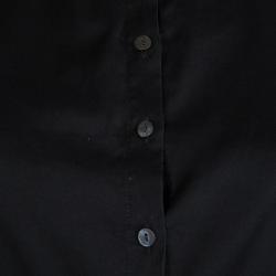 Pre Owned Dries Van Noten Black Cotton Long Sleeve Buttondown Shirt M