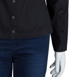Pre Owned Dries Van Noten Black Cotton Long Sleeve Buttondown Shirt M