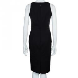 Pre Owned Dsquared2 Black Sleeveless Dress M