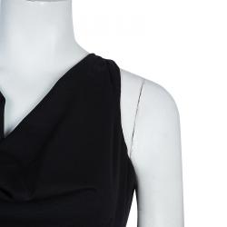 Pre Owned Dsquared2 Black Sleeveless Dress M