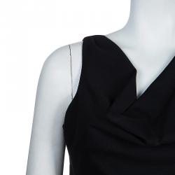 Pre Owned Dsquared2 Black Sleeveless Dress M