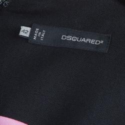 Pre Owned Dsquared2 Black Sleeveless Dress M