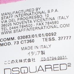 Pre Owned Dsquared2 Black Sleeveless Dress M