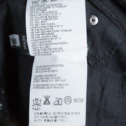 Pre Owned Dsquared2 Black Studded Denim Jeans S