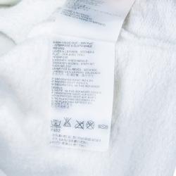 Dsquared2 White Graphic Print Sweatshirt S