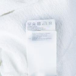 Dsquared2 White Graphic Print Sweatshirt S